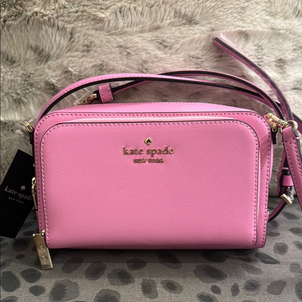 Kate Spade Staci Dual Zip Around Mini Crossbody Bag